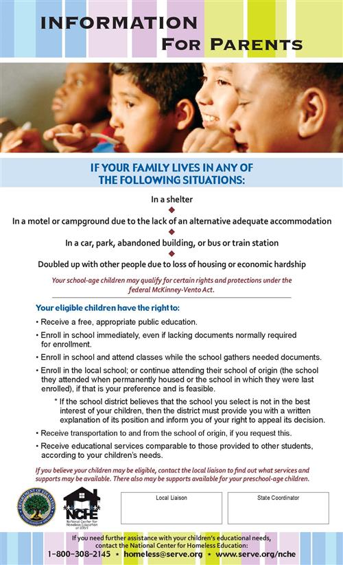 Information For Parents 